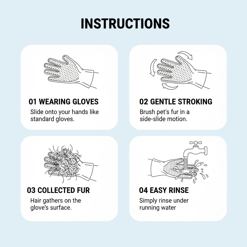 BellaFur™ Premium Pet Hair Removal Glove