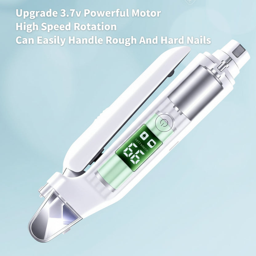 BellaFur™ Premium 3-in-1 LED Nail Clippers with Grinder for Cats and Dogs