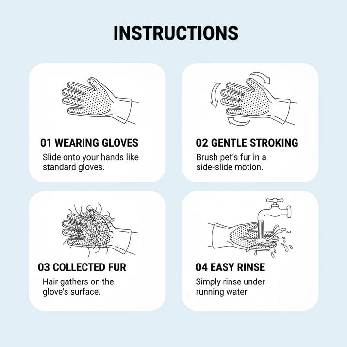 BellaFur™ Premium Pet Hair Removal Glove