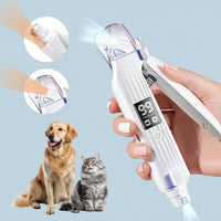 BellaFur™ Premium 3-in-1 LED Nail Clippers with Grinder for Cats and Dogs