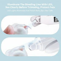 BellaFur™ Premium 3-in-1 LED Nail Clippers with Grinder for Cats and Dogs