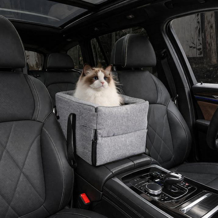 BellaFur™ Premium Anxiety-Free Travel Bed for Cats and Dogs
