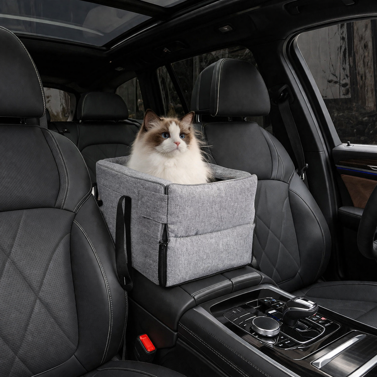 BellaFur™ Premium Anxiety-Free Travel Bed for Cats and Dogs